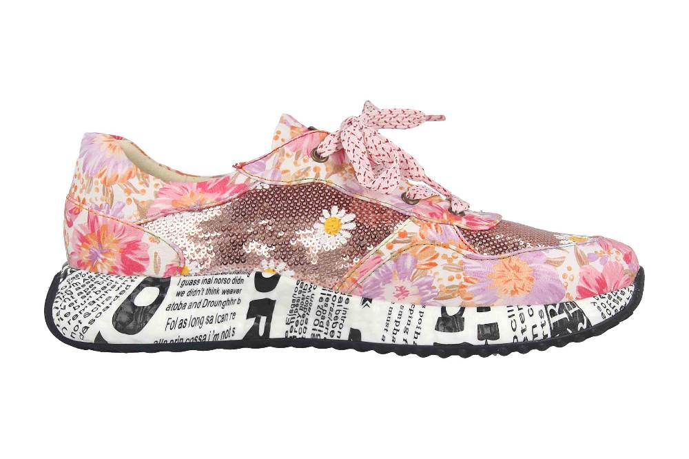 Laura Vita Sneaker in Übergrößen Mehrfarbig BURTON 05 Fraise große Damenschuhe Blitzverkäufe