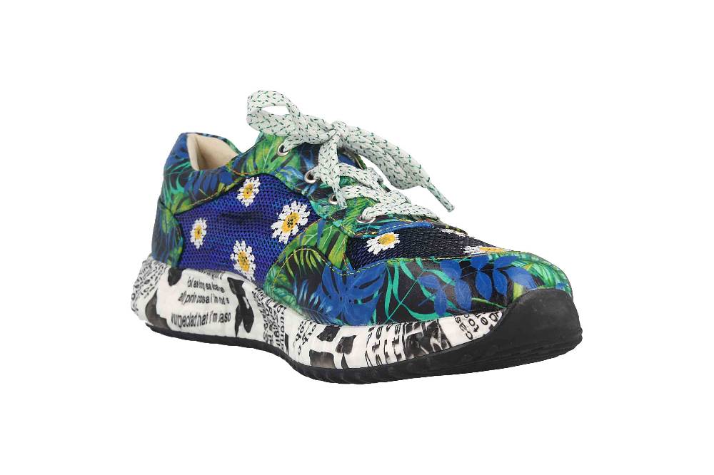 Laura Vita Sneaker in Übergrößen Mehrfarbig BURTON 05 Vert große Damenschuhe Kostenloser Versand