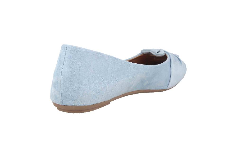 Fitters Footwear Maike Ballerinas in Übergrößen Blau 2.589641 Blue große Damenschuhe Großer Ausverkauf
