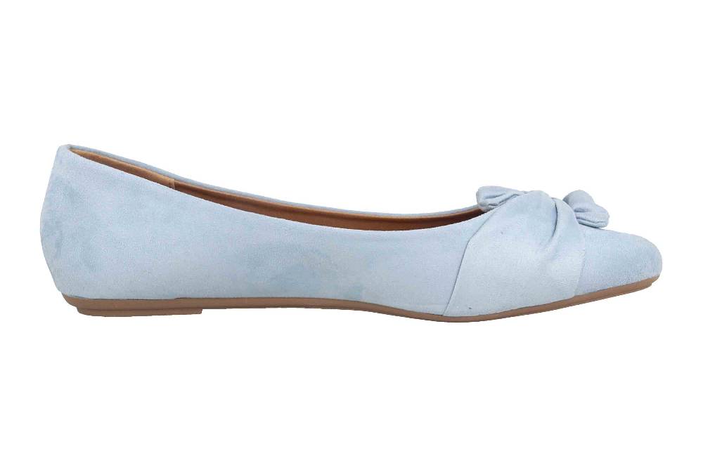 Fitters Footwear Maike Ballerinas in Übergrößen Blau 2.589641 Blue große Damenschuhe Großer Ausverkauf