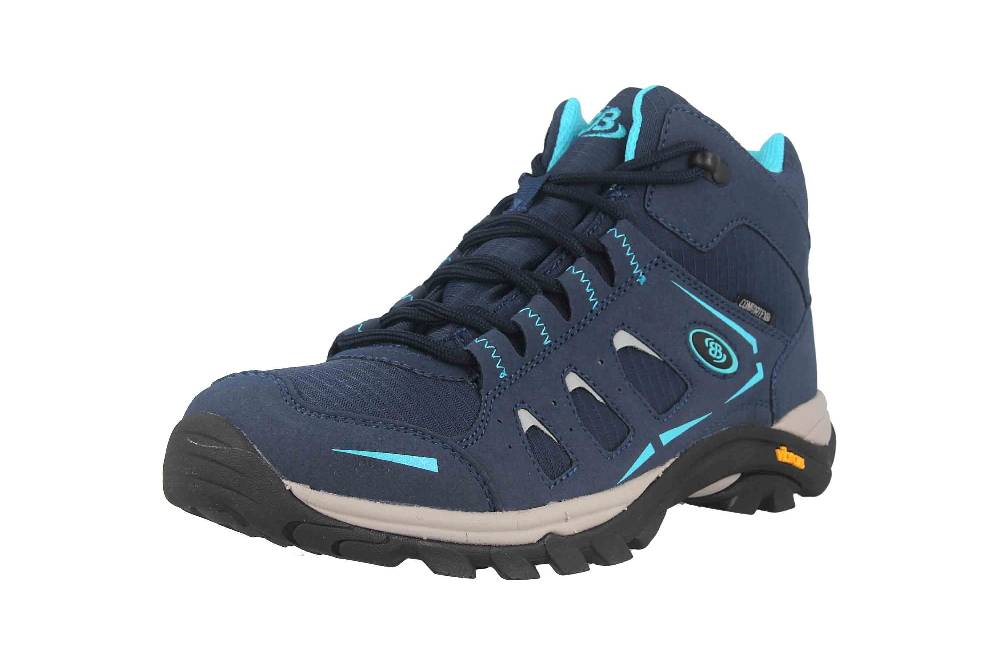 Brütting Mount Frakes High Trekkingschuhe in Übergrößen Blau 221260 große Damenschuhe Begrenztes Angebot