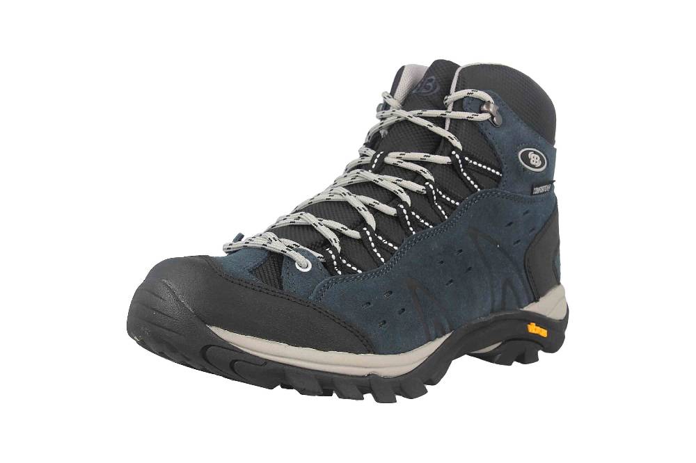 Brütting Mount Bona High Trekkingschuhe in Übergrößen Blau 221086 große Damenschuhe Online Shopping