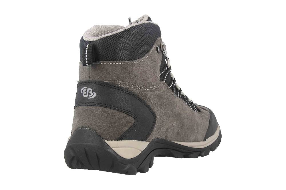Brütting Mount Bona High Trekkingschuhe in Übergrößen Grau 221080 große Damenschuhe Exklusivangebot