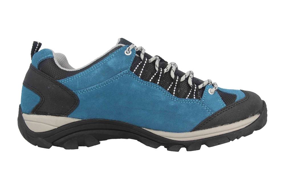 Brütting Mount Bona Low Trekkingschuhe in Übergrößen Blau 211329 große Damenschuhe Preisnachlass