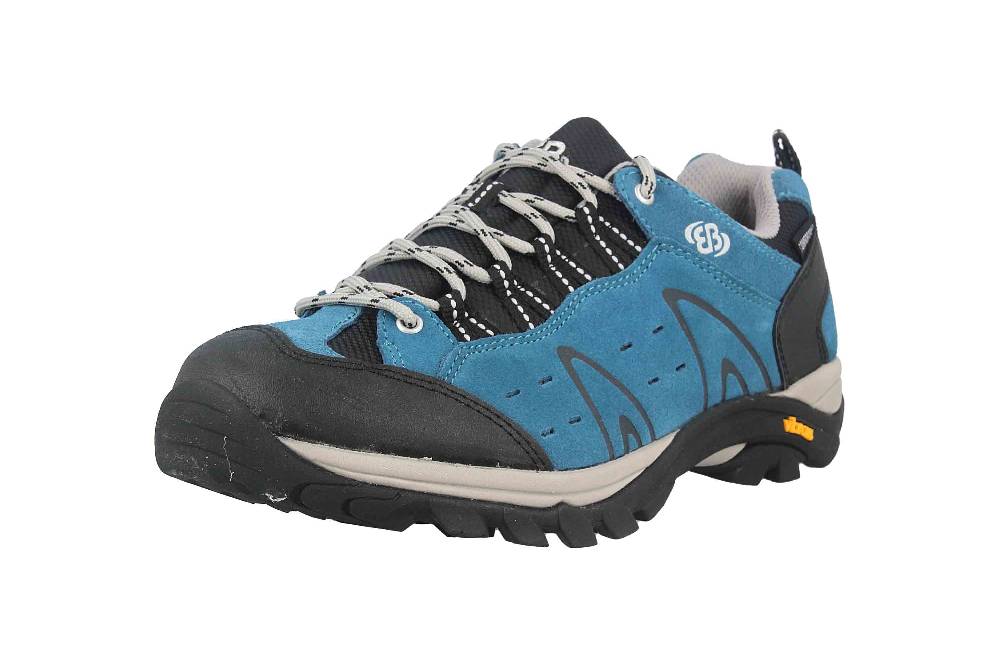 Brütting Mount Bona Low Trekkingschuhe in Übergrößen Blau 211329 große Damenschuhe Preisnachlass