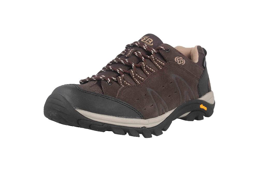 Brütting Mount Bona Low Trekkingschuhe in Übergrößen Braun 211310 große Damenschuhe Black Friday