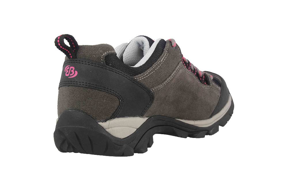 Brütting Mount Bona Low Trekkingschuhe in Übergrößen Grau 211309 große Damenschuhe Cyber Monday