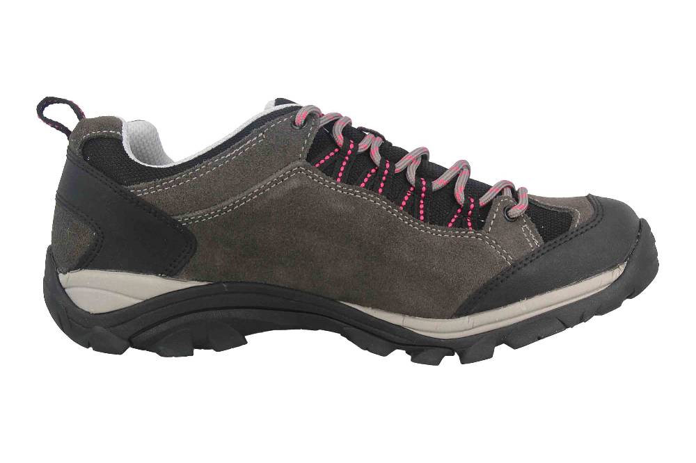 Brütting Mount Bona Low Trekkingschuhe in Übergrößen Grau 211309 große Damenschuhe Cyber Monday