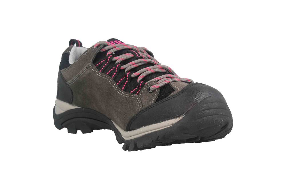 Brütting Mount Bona Low Trekkingschuhe in Übergrößen Grau 211309 große Damenschuhe Cyber Monday