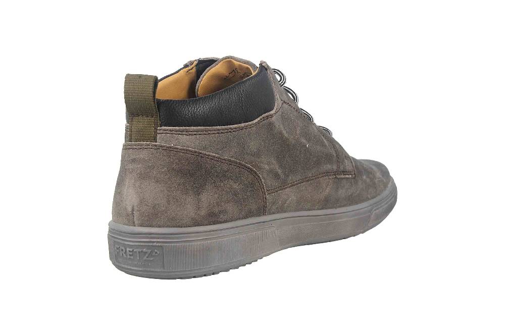 Fretz Men Montana Stiefeletten in Übergrößen Grau 4260.7419-53 große Herrenschuhe Muttertagsangebot