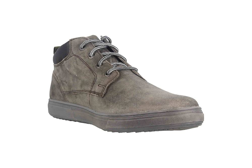 Fretz Men Montana Stiefeletten in Übergrößen Grau 4260.7419-53 große Herrenschuhe Muttertagsangebot
