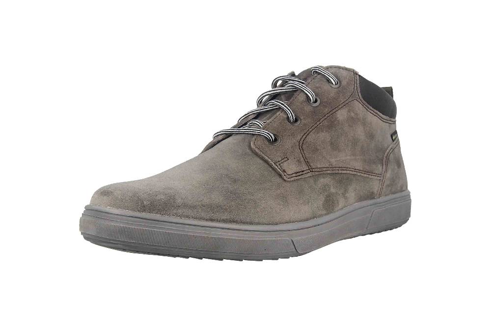 Fretz Men Montana Stiefeletten in Übergrößen Grau 4260.7419-53 große Herrenschuhe Muttertagsangebot