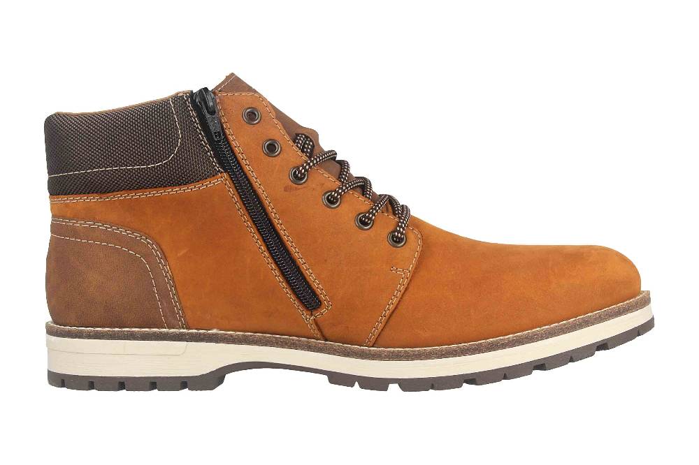 Rieker Stiefel in Übergrößen Gelb F3934-68 große Herrenschuhe Valentinstagsangebot