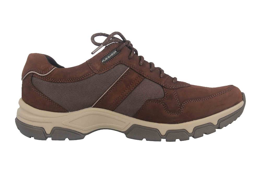 Pius Gabor Sneaker in Übergrößen Braun 0533.51.23 große Herrenschuhe Top Angebot