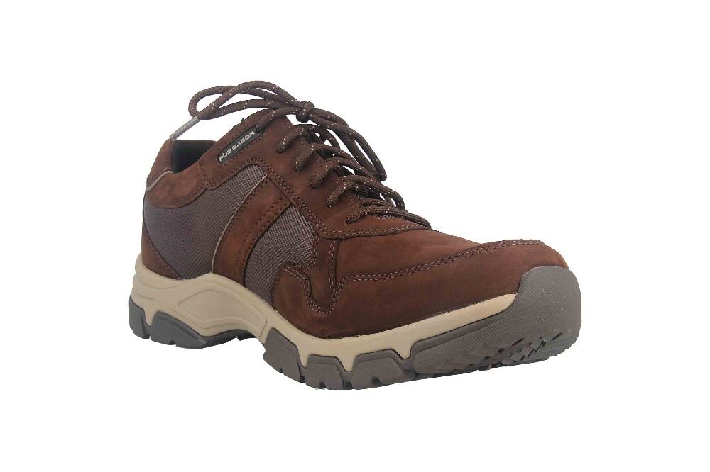 Pius Gabor Sneaker in Übergrößen Braun 0533.51.23 große Herrenschuhe Top Angebot