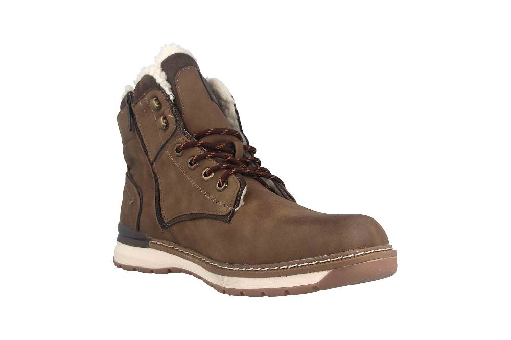 Mustang Shoes Boots in Übergrößen Braun 4141-604-3 große Herrenschuhe Zeitlich begrenztes Angebot