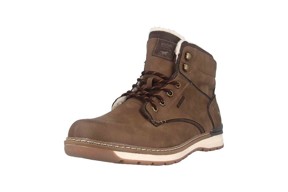 Mustang Shoes Boots in Übergrößen Braun 4141-604-3 große Herrenschuhe Zeitlich begrenztes Angebot