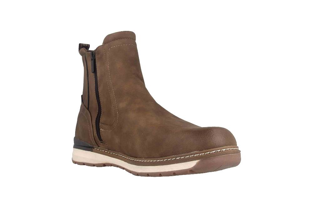 Mustang Shoes Stiefeletten in Übergrößen Braun 4141-612-308 große Herrenschuhe Exklusive Angebote
