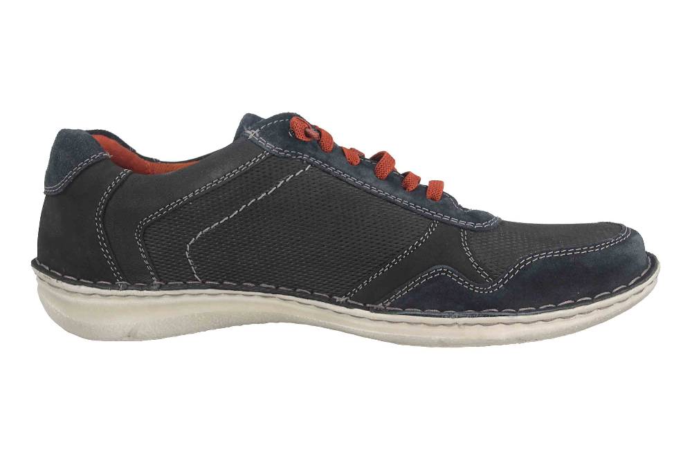 Josef Seibel Anvers 97 Halbschuhe in Übergrößen Blau 43697 TE21 526 große Herrenschuhe Blitzangebot