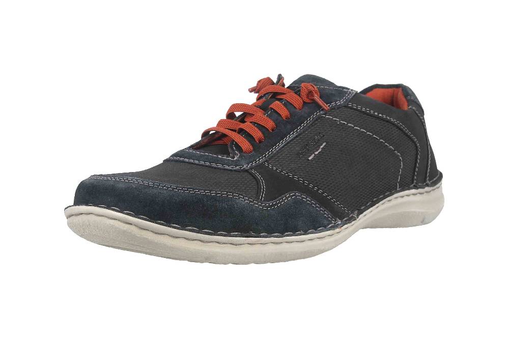 Josef Seibel Anvers 97 Halbschuhe in Übergrößen Blau 43697 TE21 526 große Herrenschuhe Blitzangebot