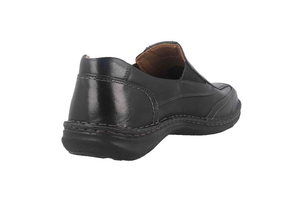 Josef Seibel Anvers 67 Halbschuhe in Übergrößen Schwarz 43621 859 100 große Herrenschuhe Neuheiten