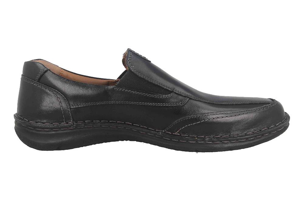 Josef Seibel Anvers 67 Halbschuhe in Übergrößen Schwarz 43621 859 100 große Herrenschuhe Neuheiten