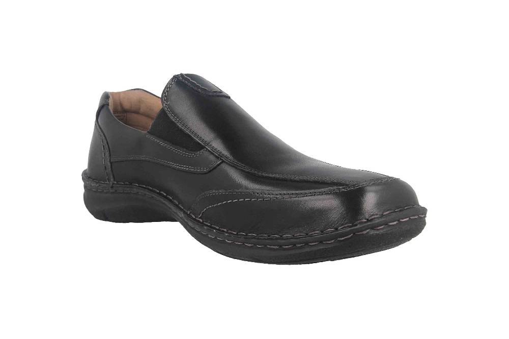 Josef Seibel Anvers 67 Halbschuhe in Übergrößen Schwarz 43621 859 100 große Herrenschuhe Neuheiten
