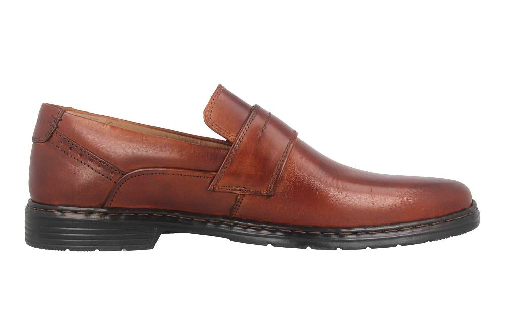 Josef Seibel Alastair 15 Slipper in Übergrößen Braun 42815 859 370 große Herrenschuhe Räumungsverkauf