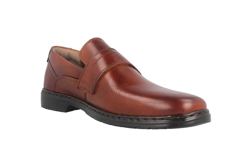 Josef Seibel Alastair 15 Slipper in Übergrößen Braun 42815 859 370 große Herrenschuhe Räumungsverkauf