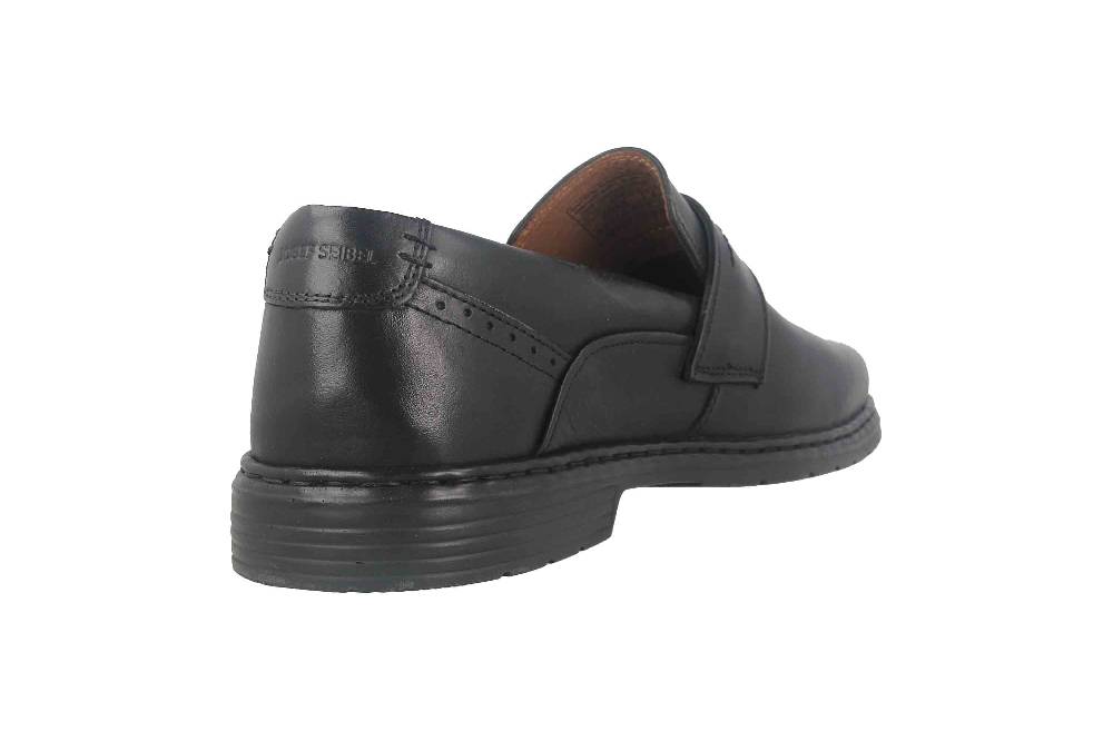 Josef Seibel Alastair 15 Slipper in Übergrößen Schwarz 42815 859 100 große Herrenschuhe Kauf eins, bekomm eins gratis