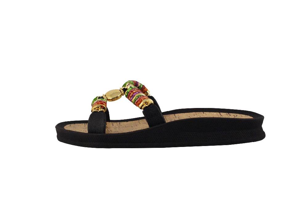 Beachandstreet Badeschuhe Damen • Rhodos • Badepantolette für Frauen mit H-Oberteil Meist gekauft