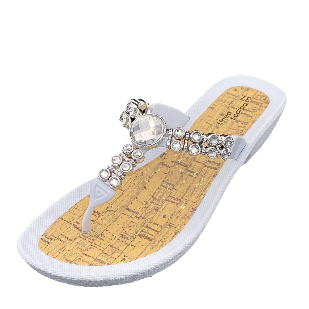 Beachandstreet Badeschuhe Damen • Soria • Zehentrenner mit kleinem Keilabsatz Fabrik Onlineshop