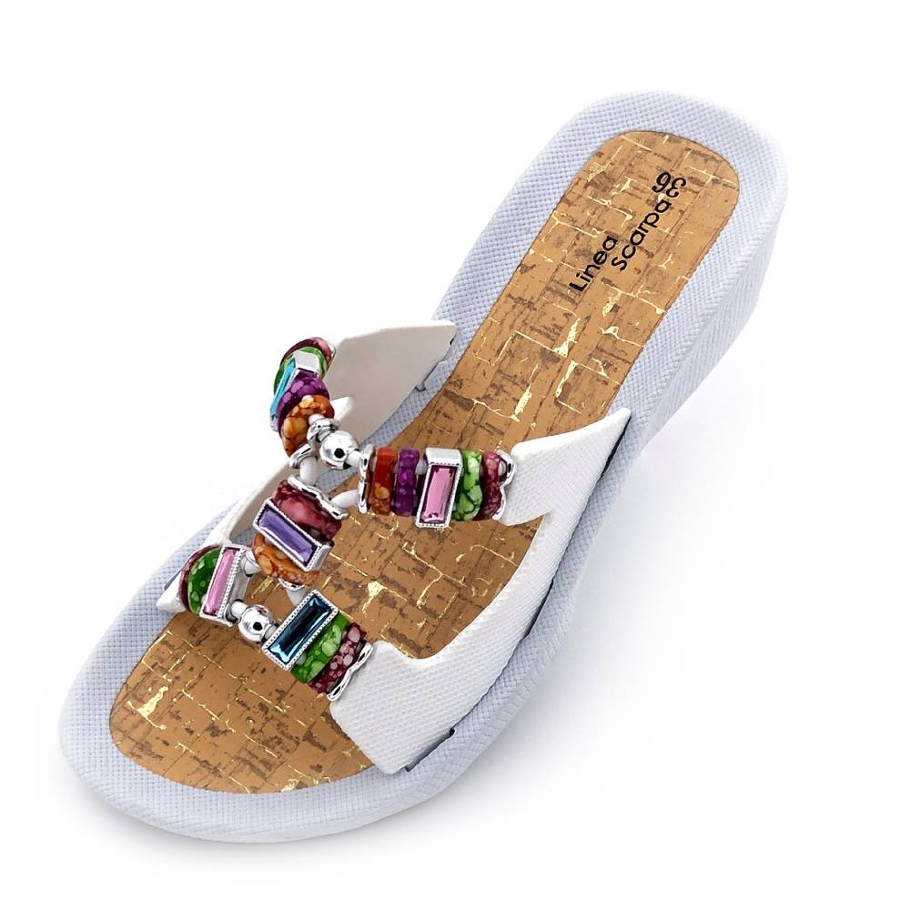 Beachandstreet Badeschuhe Santorin schwarz oder weiss haltgebend und mit Absatz Sonderangebot