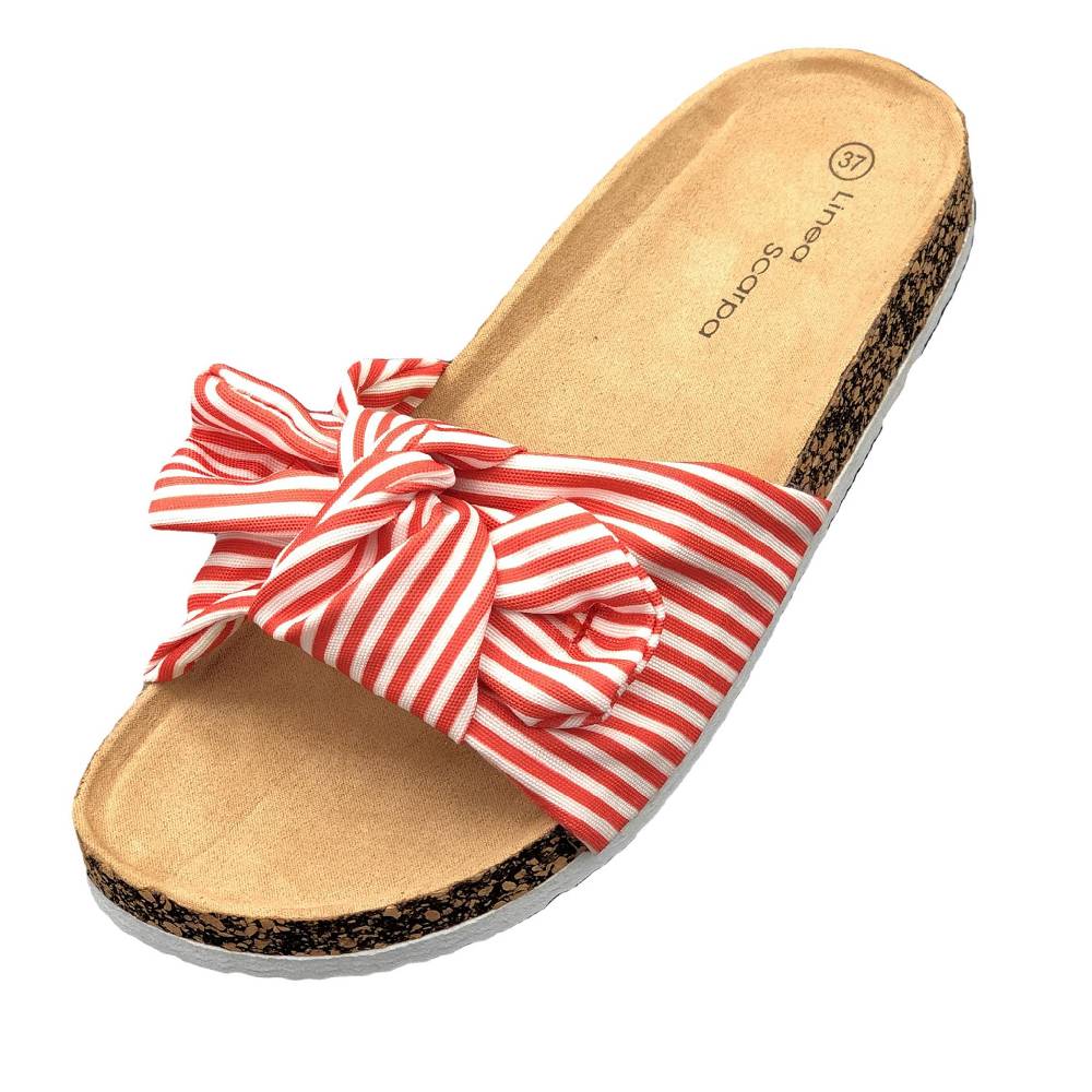 Beachandstreet Sylt - Wellness Pantolette Damen mit Fussbett von Linea Scarpa Osterangebot