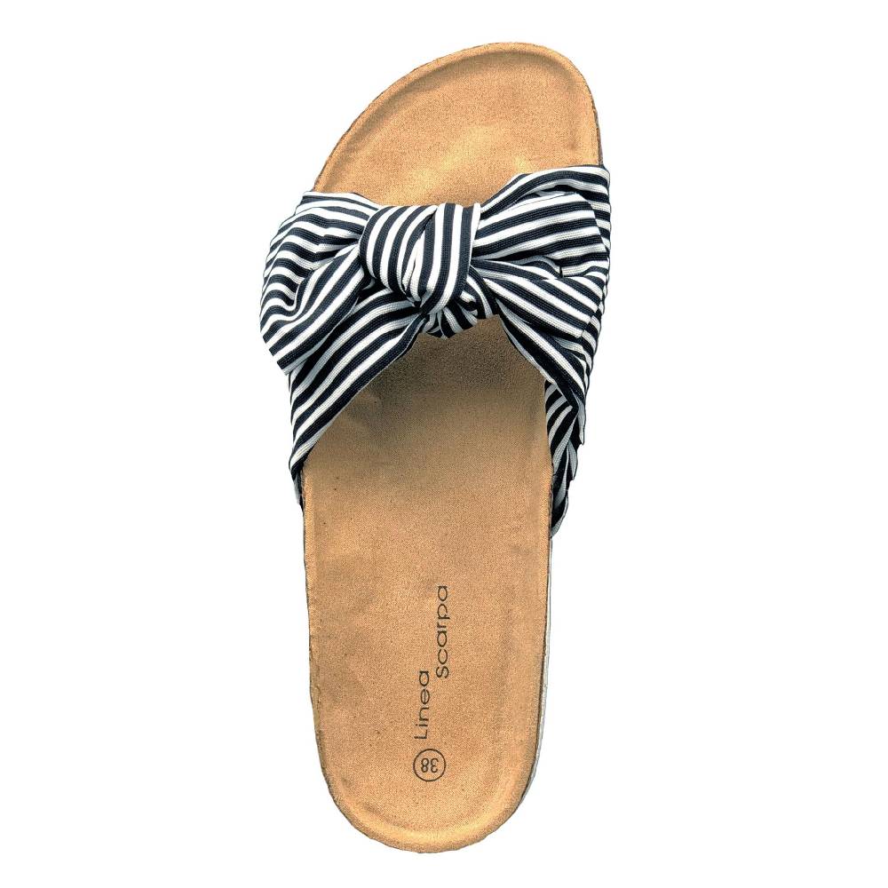 Beachandstreet Sylt - Wellness Pantolette Damen mit Fussbett von Linea Scarpa Valentinstagsangebot