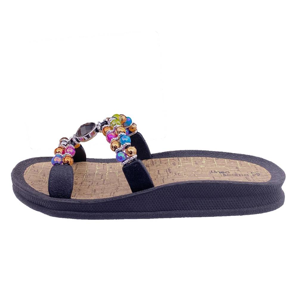 Beachandstreet Linea Scarpa Badeschuhe Damen • Syros • halluxfreundliche Badepantolette mit rutschhemmender Sohle Kauf eins, bekomm eins gratis