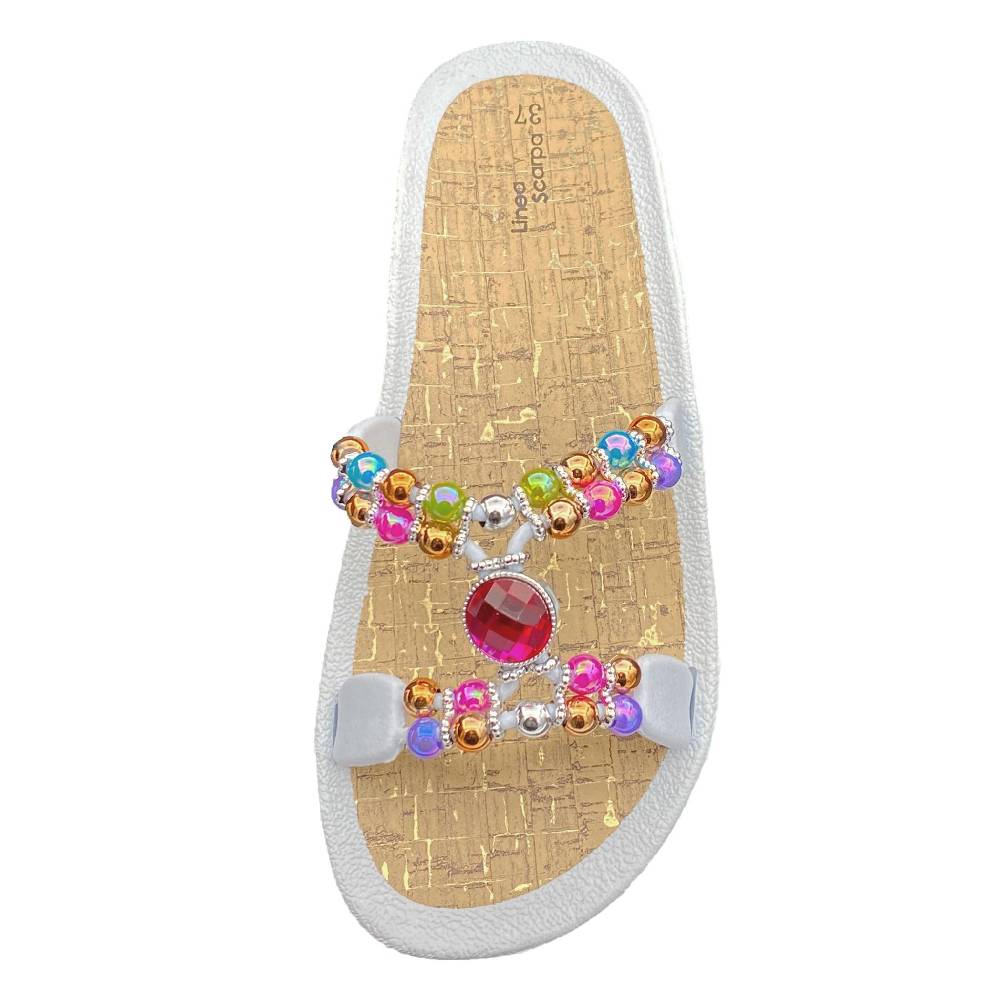 Beachandstreet Linea Scarpa Badeschuhe Damen • Syros • halluxfreundliche Badepantolette mit rutschhemmender Sohle Kauf eins, bekomm eins gratis