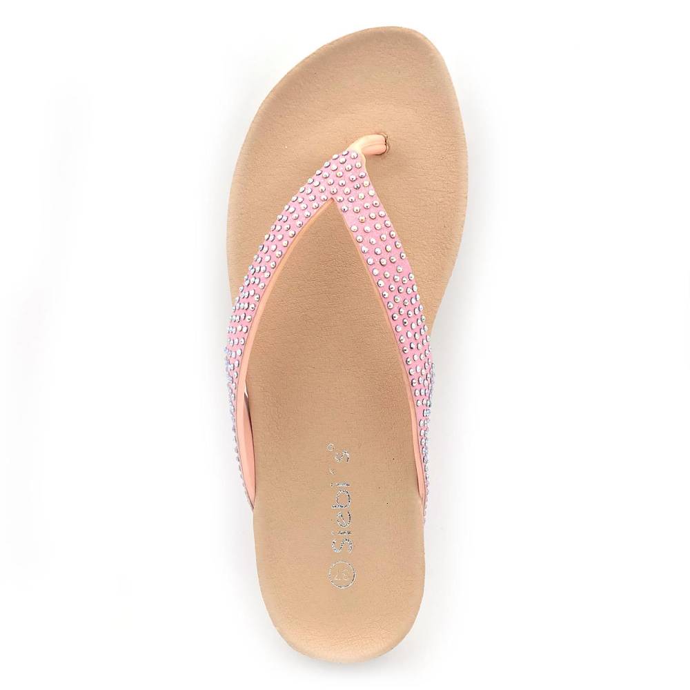 Beachandstreet Badeschuhe Damen • Tropea • Zehentrenner im eleganten Look Discount Store für neue Produkte