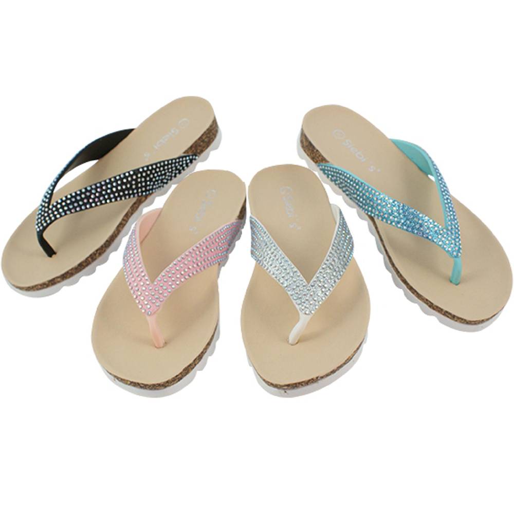 Beachandstreet Badeschuhe Damen • Tropea • Zehentrenner im eleganten Look Discount Store für neue Produkte