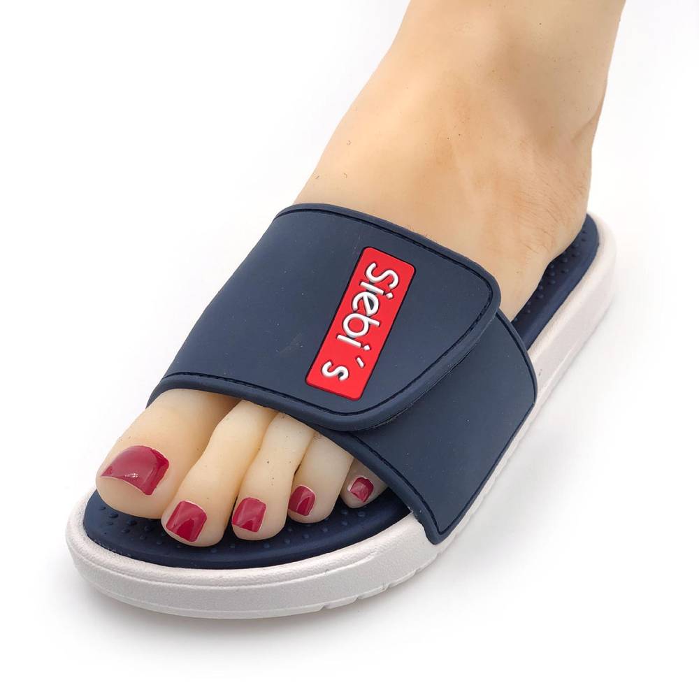 Beachandstreet Spa-M - Badeschuhe Herren Slides mit Klettverschluss Clearance-Verkauf