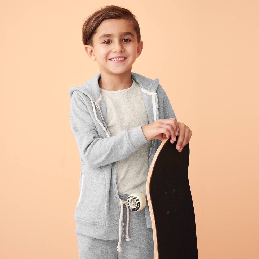 LIVING CRAFTS GINGER - Kapuzenjacke - Grey Melange Clearance-Verkauf