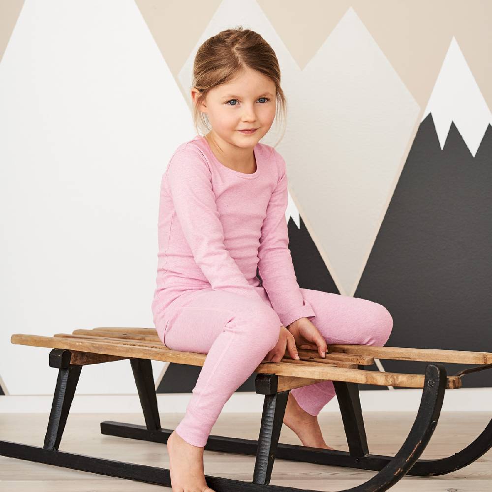 LIVING CRAFTS HERON - Lange Unterhose - Rose Melange Günstiger Verkauf