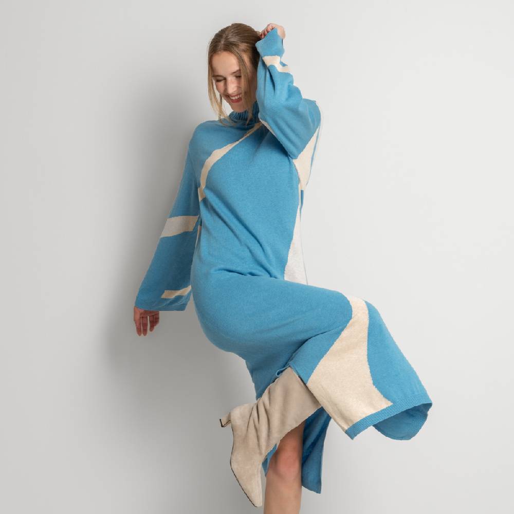LIVING CRAFTS EELA - Strickkleid - ARTA Valentinstagsangebot
