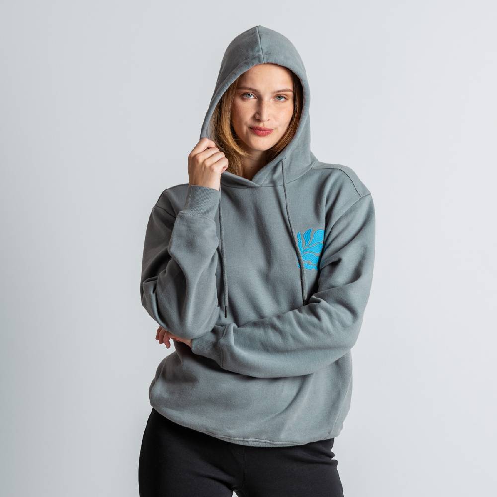 LIVING CRAFTS EUDORA - Hoodie - Stone Grey Zeitlich begrenztes Angebot