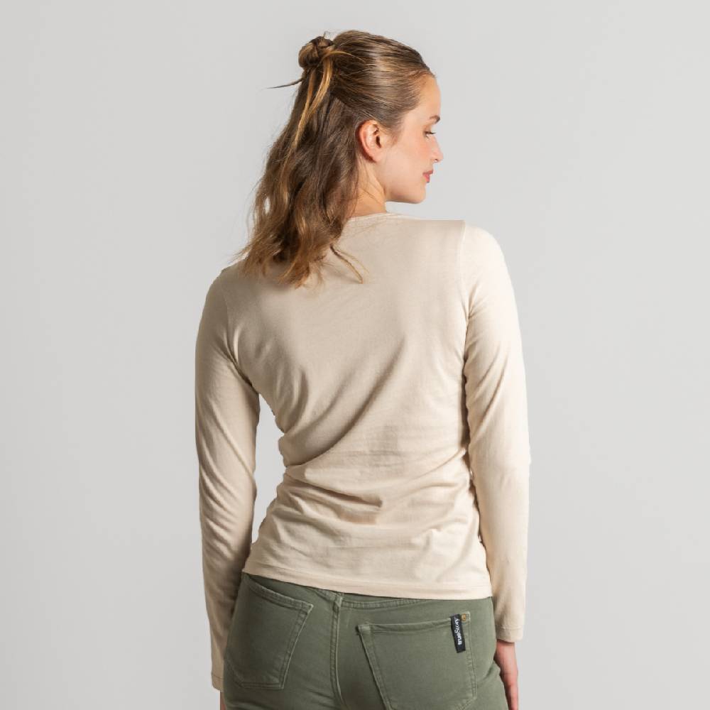 LIVING CRAFTS ELIN - Langarm Shirt - Sand Große Rabatte