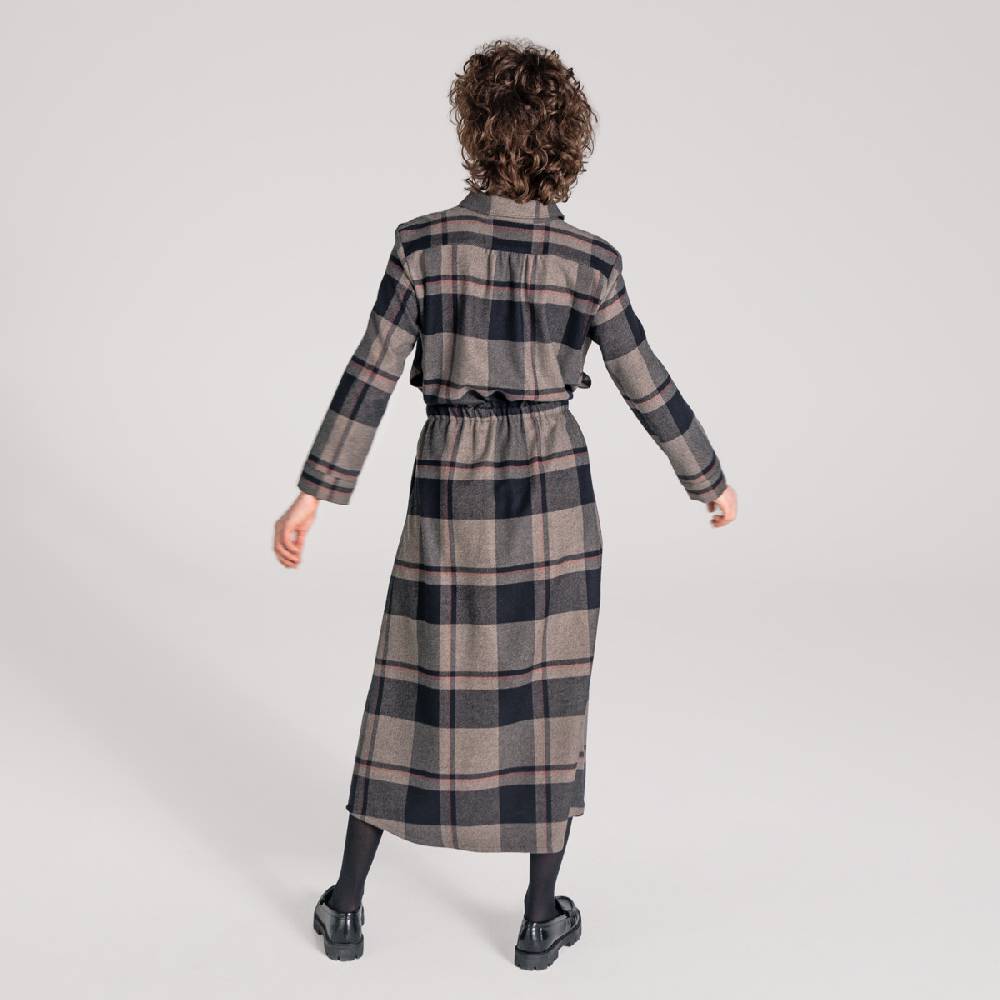 LIVING CRAFTS CHARU - Kleid - Black Check Saisonale Angebote