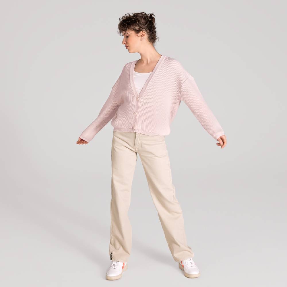 LIVING CRAFTS ALFREY - Strickjacke boxy - Nude Letzte 3 Tage