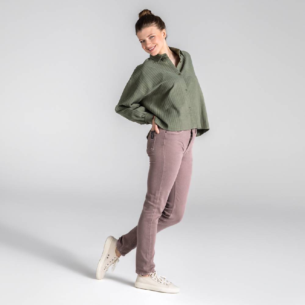 LIVING CRAFTS AVALYN - Color Denim - Mauve Neueste Stile