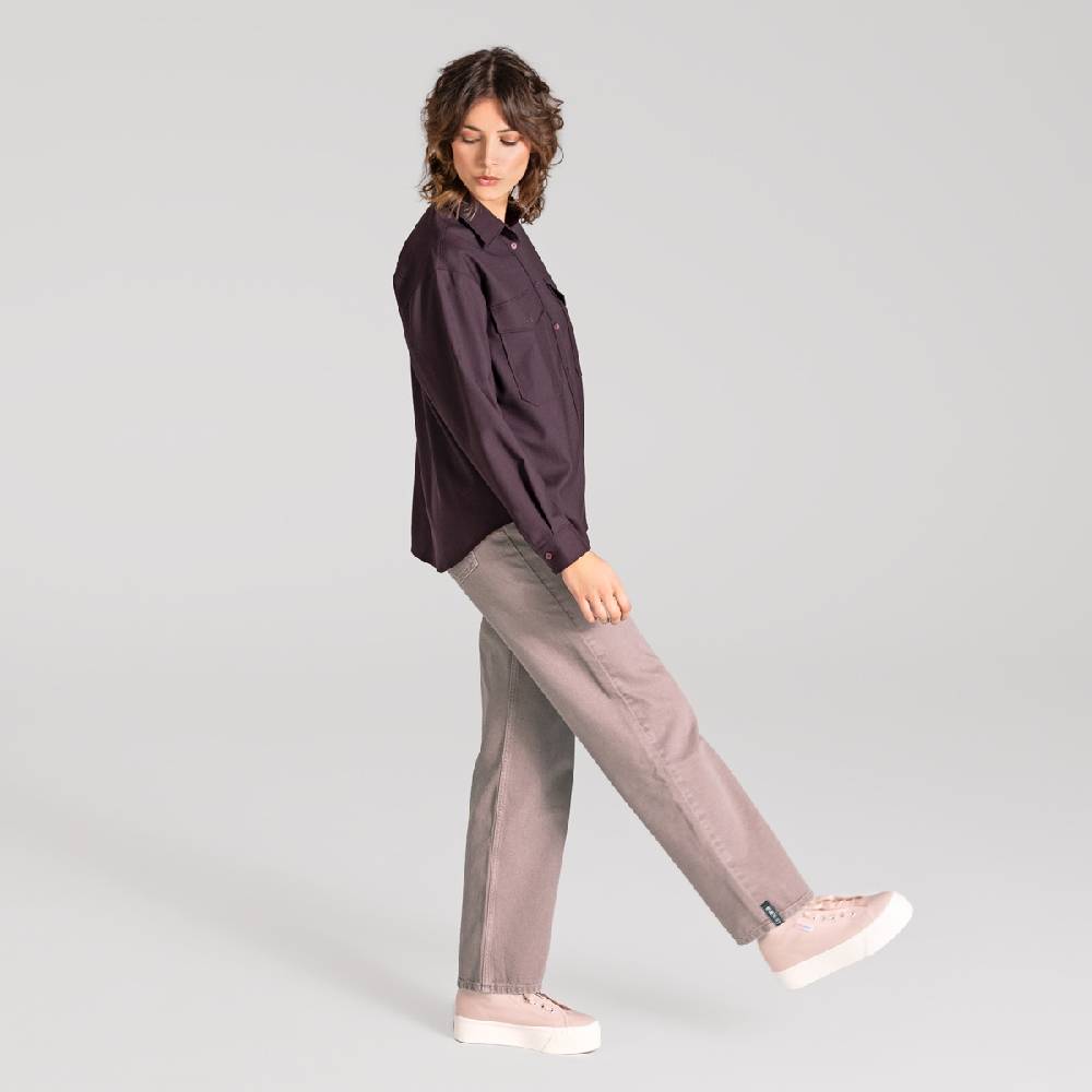 LIVING CRAFTS ANOUK - Color Denim - Mauve Letzter Tag