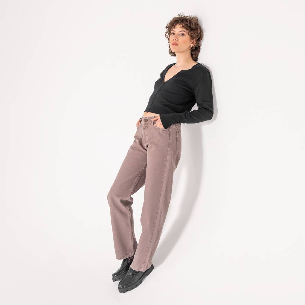 LIVING CRAFTS ANOUK - Color Denim - Mauve Letzter Tag